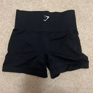 Black Gymshark biker shorts